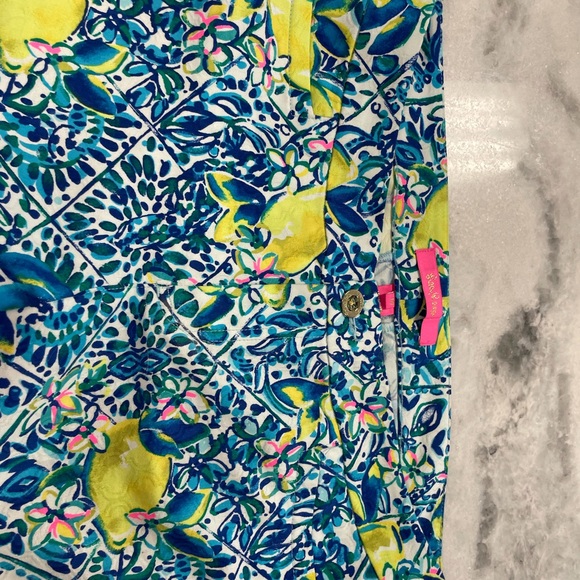 Lilly Pulitzer Size 10 Cropped Ankle Pants - Picture 3 of 8